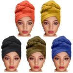Stretch Jersey Hijab 5-Pack – Extra-Long, Soft - Image 9