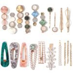 Macaron Pearl Hair Clip Set – Boho Bobby Pins 20-Pieces - Image 12