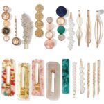 Macaron Pearl Hair Clip Set – Boho Bobby Pins 20-Pieces - Image 13
