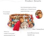 Boho Beaded Bracelet Set – Handmade & Stackable 8-Piece - Image 3