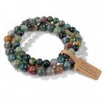 Turquoise Healing Crystal Stretch Bracelet Set 3-Piece - Image 8