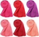 Crinkle Cotton-Blend Hijab Shawls & Scarves 6-Pack - Image 9