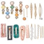 Macaron Pearl Hair Clip Set – Boho Bobby Pins 20-Pieces - Image 11