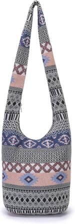 Boho Canvas Crossbody Bag - Image 29