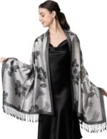 Reversible Paisley Pashmina Festival Scarf | Shawl & Wrap - Image 18
