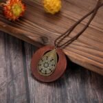 Boho Wooden Pendant Necklace Set – 6 Pcs - Image 7