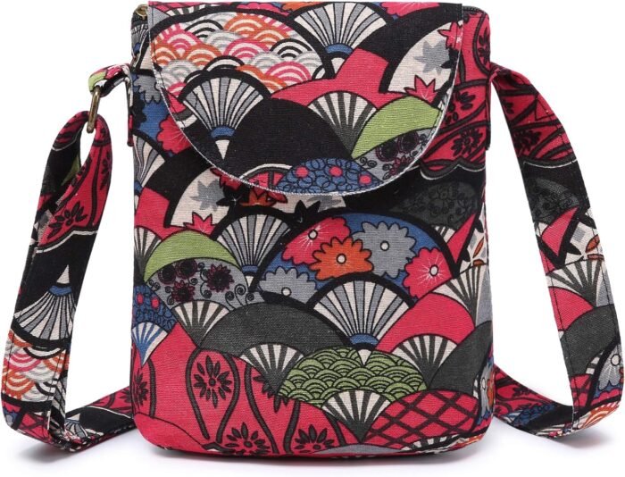 Retro Canvas Boho Crossbody Bag – Small Shoulder Purse - Image 26
