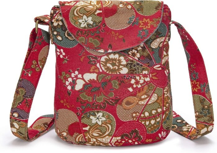Retro Canvas Boho Crossbody Bag – Small Shoulder Purse - Image 28