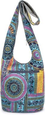Boho Canvas Crossbody Bag - Image 6
