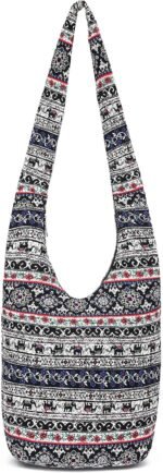 Boho Canvas Crossbody Bag - Image 22