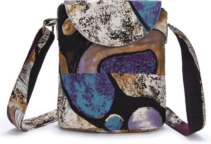 Retro Canvas Boho Crossbody Bag – Small Shoulder Purse - Image 27