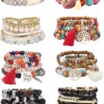 Boho Beaded Bracelet Set – Handmade & Stackable 8-Piece