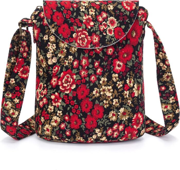Retro Canvas Boho Crossbody Bag – Small Shoulder Purse - Image 23