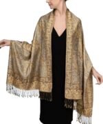 Reversible Paisley Pashmina Festival Scarf | Shawl & Wrap - Image 33