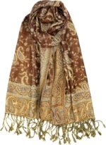 Reversible Paisley Pashmina Festival Scarf | Shawl & Wrap - Image 47