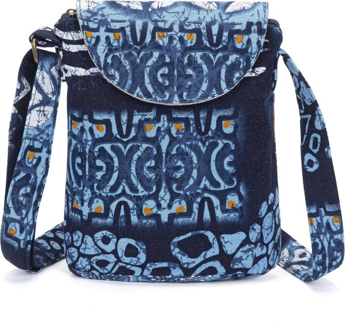 Retro Canvas Boho Crossbody Bag – Small Shoulder Purse - Image 18