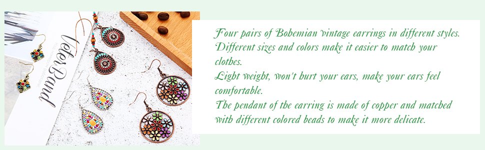 boho earings