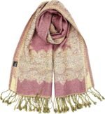 Reversible Paisley Pashmina Festival Scarf | Shawl & Wrap - Image 11