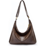 Boho Vegan Leather Slouchy Tote