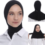 Premium Stretch Polyester Hijab Scarf – Women’s Islamic Head Cover